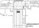 Plan hall